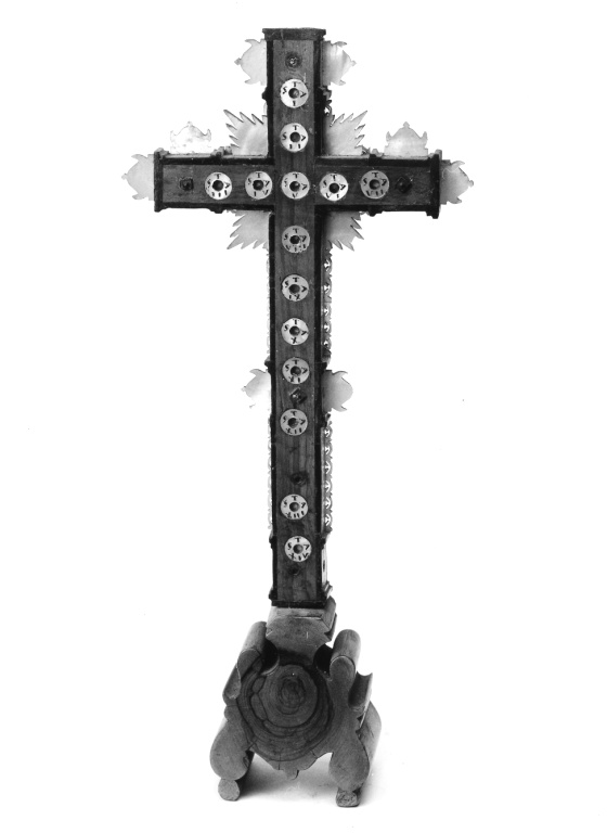 croce da tavolo - ambito romano (seconda metà sec. XVII)