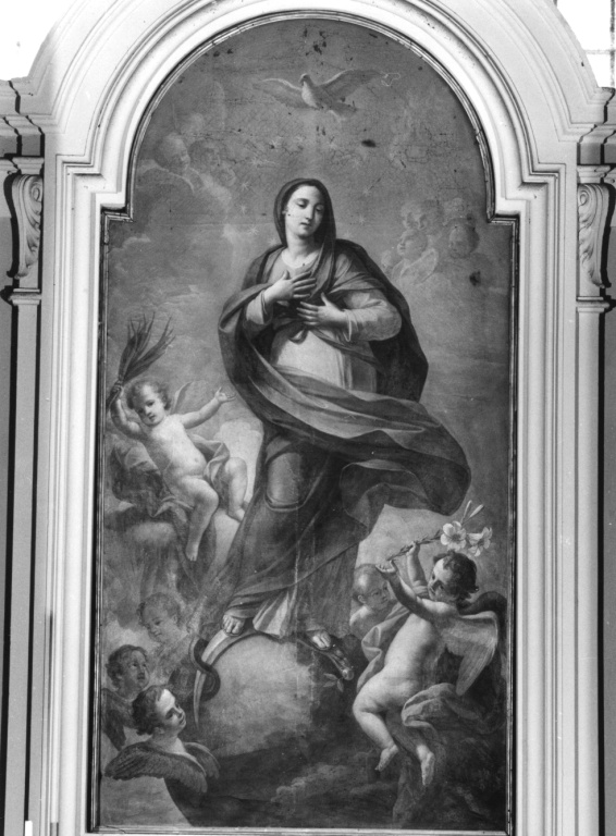 Immacolata Concezione (dipinto) di Ranucci Giuseppe (sec. XVIII)