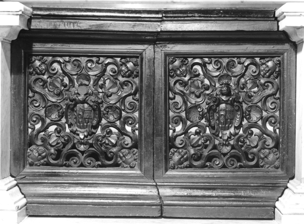 cancello di balaustrata - ambito romano (prima metà sec. XVII)