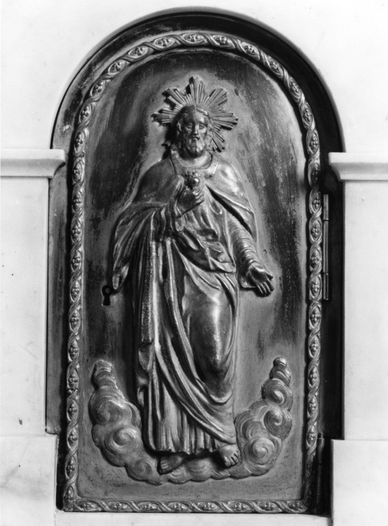 sportello di tabernacolo - ambito romano (metà sec. XVIII)