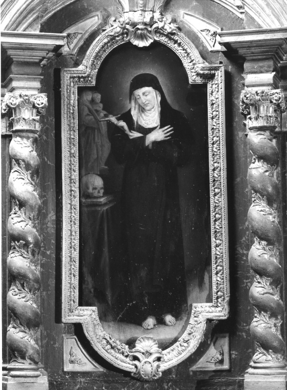 Santa Brigida (dipinto) - ambito romano (fine/inizio secc. XVIII/ XIX)