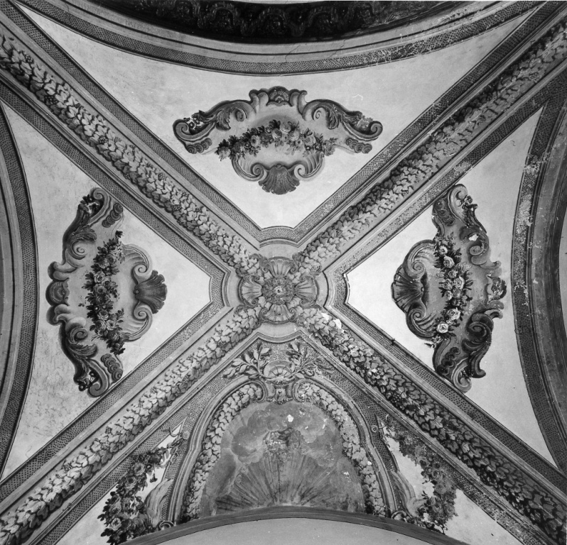 decorazione pittorica - ambito romano (sec. XVIII)