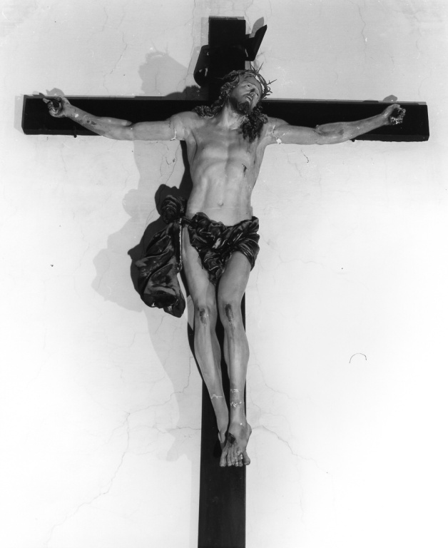 Cristo in croce (crocifisso) - ambito romano (fine/inizio secc. XVIII/ XIX)