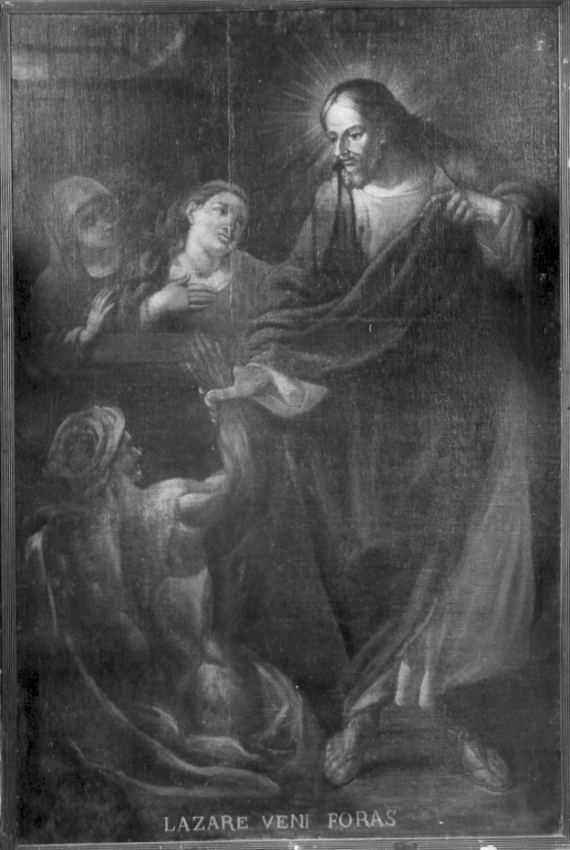 Resurrezione di Lazzaro (dipinto) - ambito romano (fine/inizio secc. XVIII/ XIX)