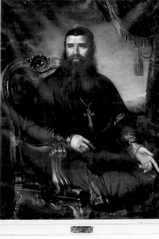 Ritratto di padre Gaetano Carli da Pistoia (dipinto) - ambito romano (sec. XIX)