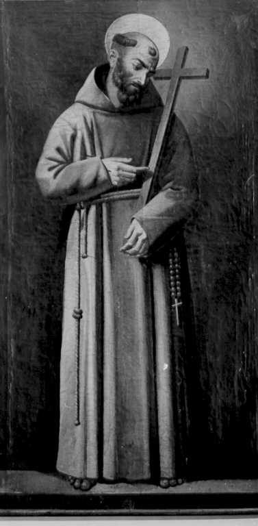 san Francesco d'Assisi (dipinto) - ambito romano (sec. XIX)