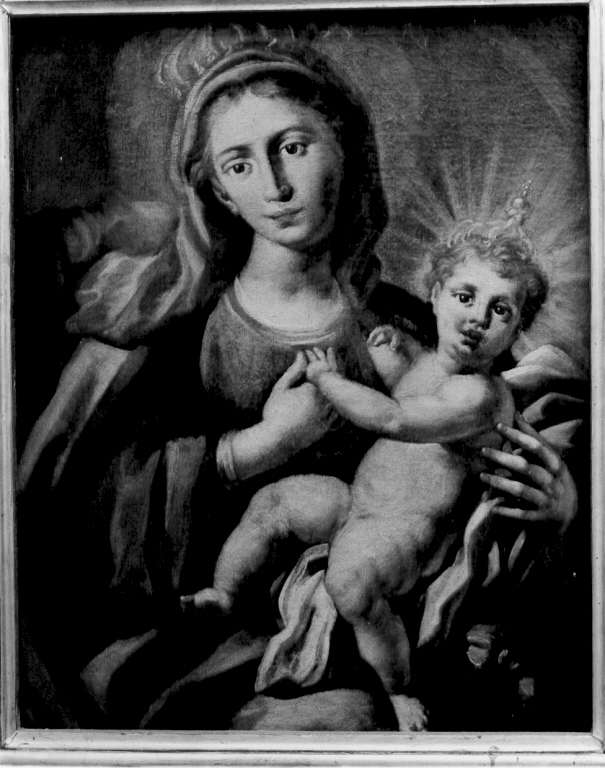 Madonna col Bambino (dipinto) - ambito romano (fine sec. XVIII)