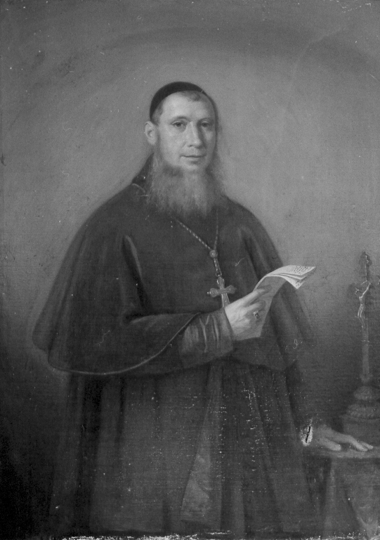 Ritratto di Monsignor Angelico Benedik da Capranica (dipinto) di Cugini C (sec. XIX)