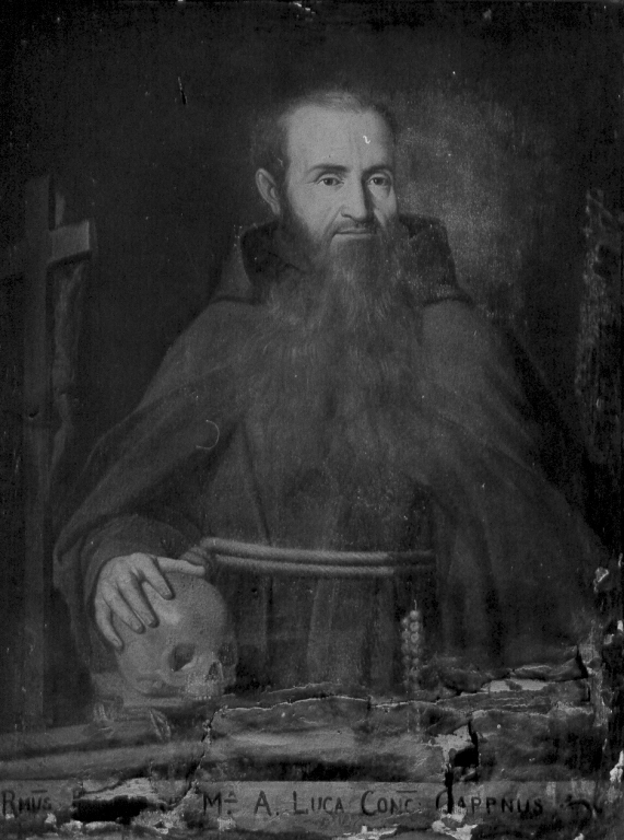 Ritratto di padre Pietro Maria da Lucca (dipinto) - ambito romano (sec. XIX)