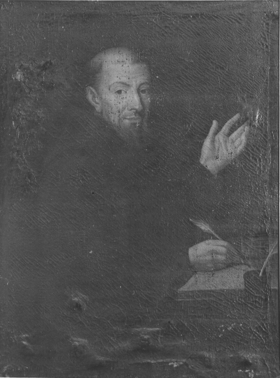 Ritratto di frate cappuccino (dipinto) - ambito romano (sec. XIX)