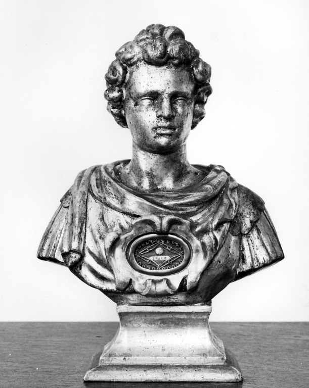 reliquiario - a busto - manifattura romana (sec. XIX)