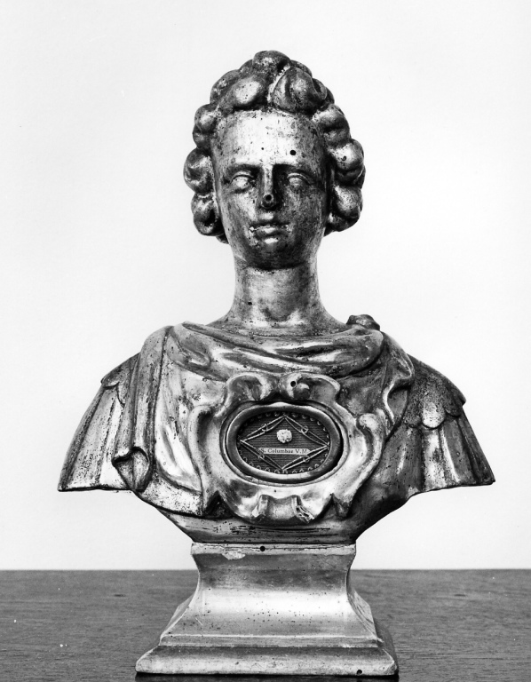 reliquiario - a busto - manifattura romana (sec. XIX)
