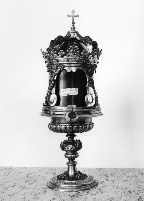 reliquiario - manifattura romana (seconda metà sec. XIX)