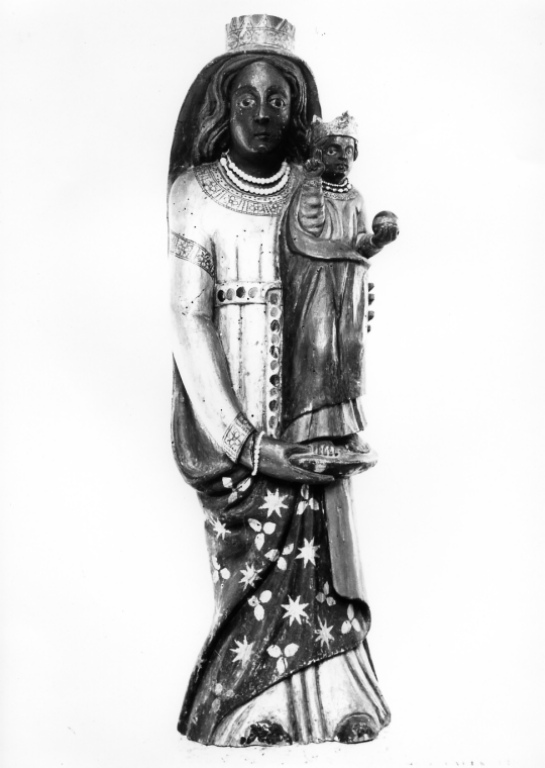 Madonna con bambino (scultura) - manifattura romana (metà sec. XX)