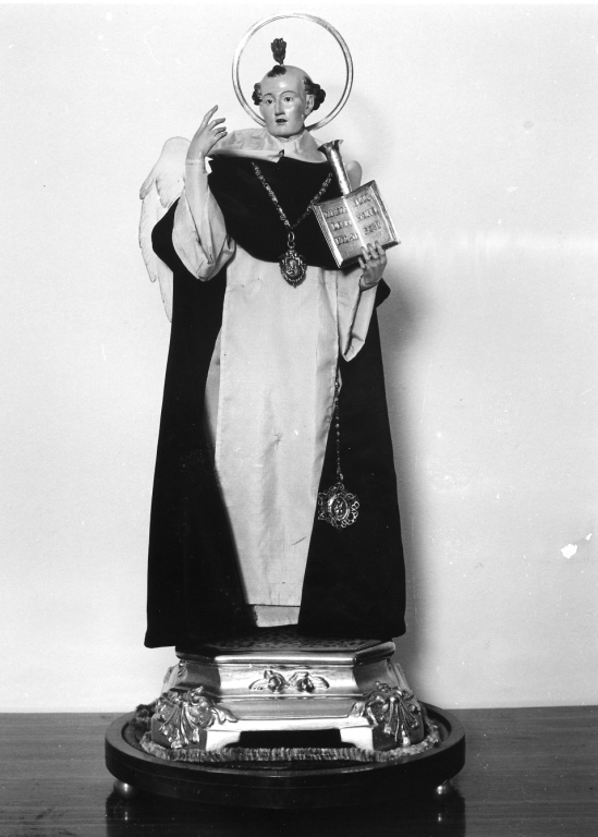 San Domenico (scultura) - ambito romano (fine sec. XIX)