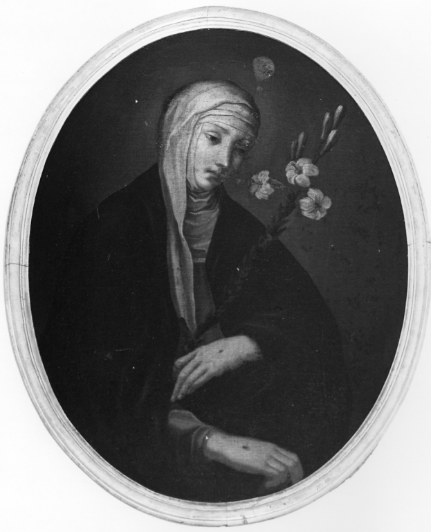 Santa Caterina da Siena (dipinto) - ambito romano (prima metà sec. XIX)