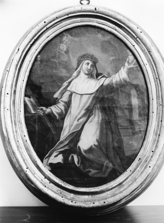 Santa Caterina da Siena (?) (dipinto) - ambito romano (fine sec. XVIII)