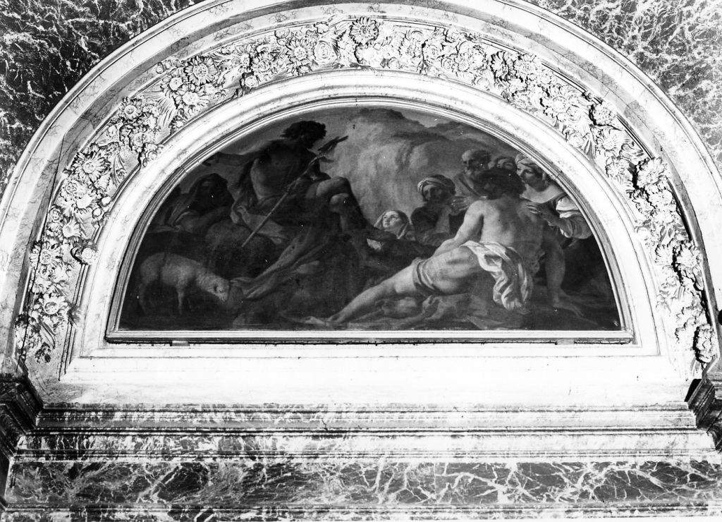 Predica del Battista (dipinto) di Benefial Marco (secondo quarto sec. XVIII)