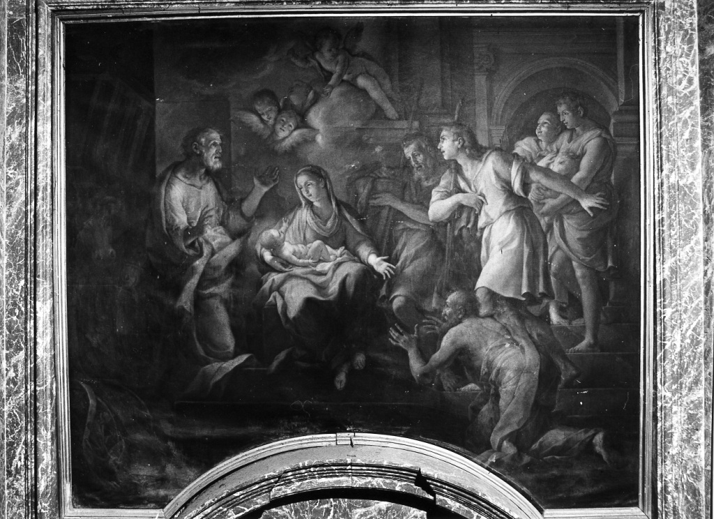 Natività (dipinto) di Ricciolini Niccolò (secondo quarto sec. XVIII)