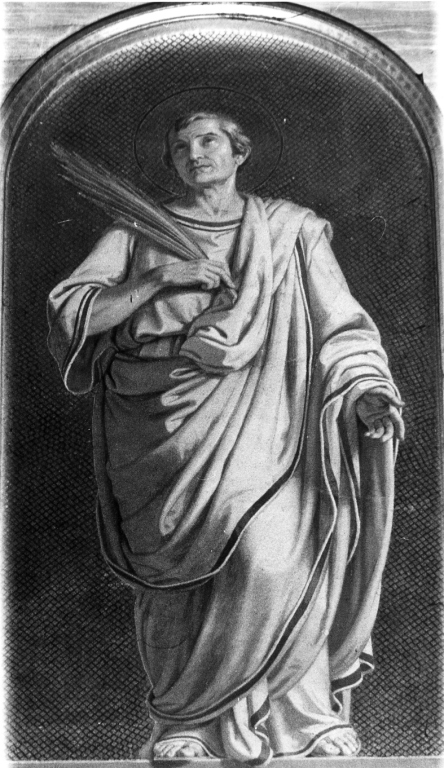 san Simplicio (dipinto) di Morani Vincenzo (attribuito) (sec. XIX)