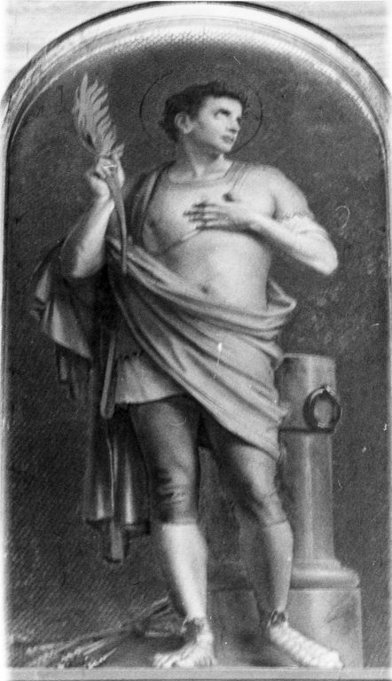 san Privato (dipinto) di Bompiani Roberto (attribuito) (sec. XIX)