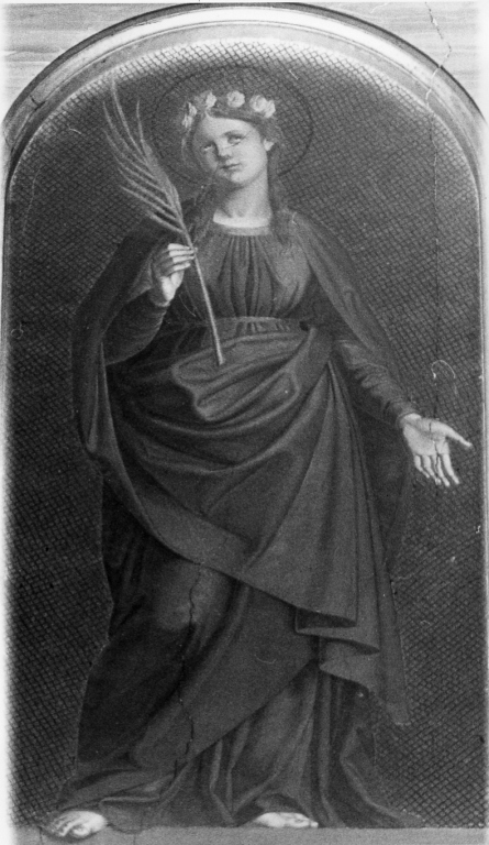 santa Bonosa (dipinto) di Monochiori Pietro (attribuito) (sec. XIX)