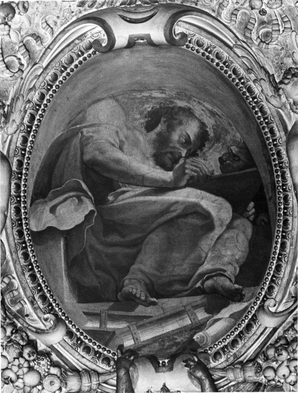 fanciullezza di Gesù (dipinto, elemento d'insieme) di Cati Pasquale (attribuito) (sec. XVI)