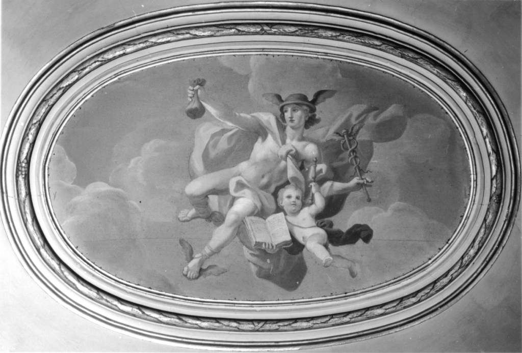 Mercurio (dipinto) di Bicchierai Antonio, Piastrini Giovanni Domenico (secondo quarto sec. XVIII)