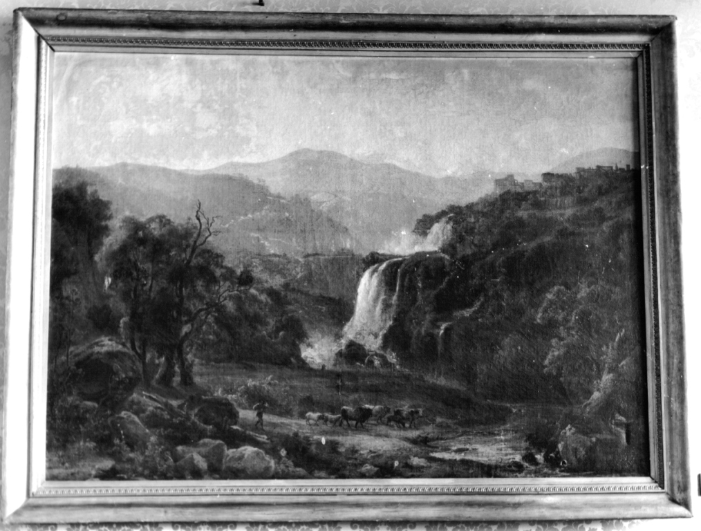 paesaggio (dipinto) di Bloemaert Adriaen (cerchia) (metà sec. XVII)