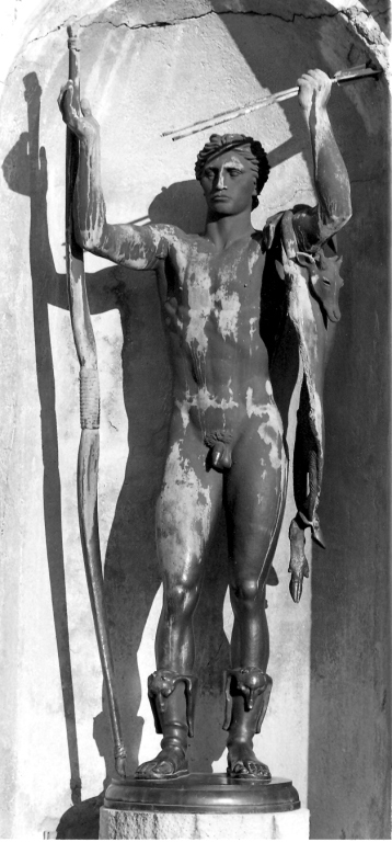 arciere (scultura) di Bellini Aroldo (sec. XX)