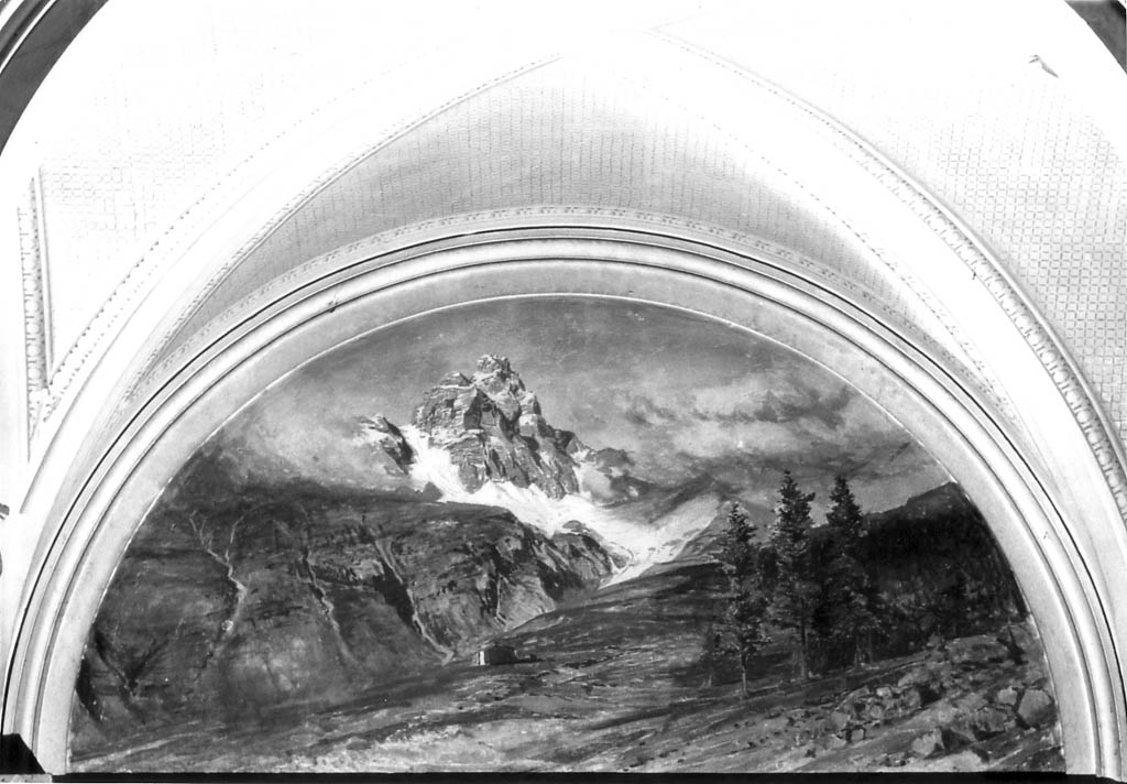 paesaggio montano (dipinto) di Coleman Enrico (sec. XIX)