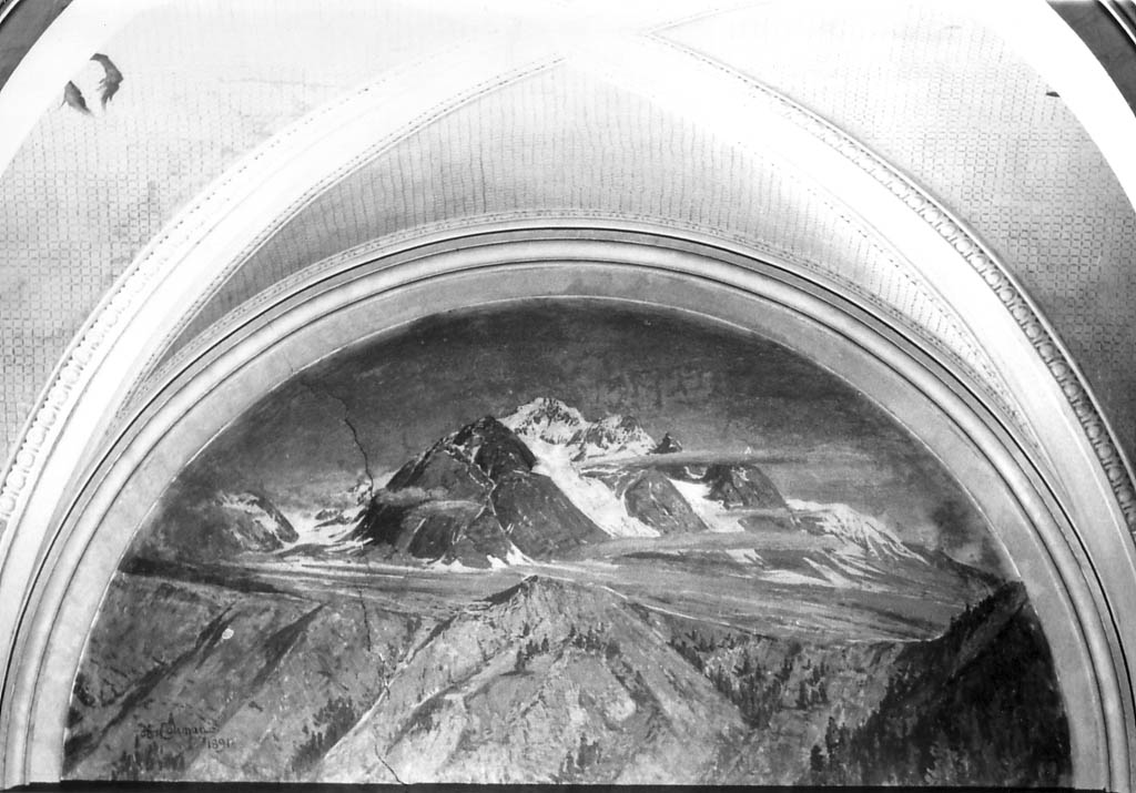 paesaggio montano (dipinto) di Coleman Enrico (sec. XIX)