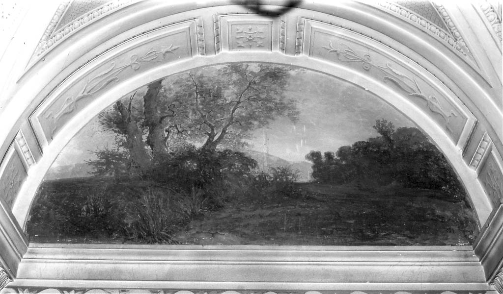 paesaggio campestre (dipinto) di Coleman Enrico (sec. XIX)