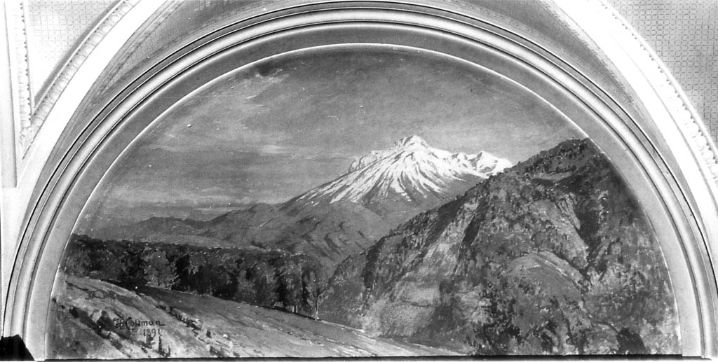 paesaggio montano (dipinto) di Coleman Enrico (sec. XIX)