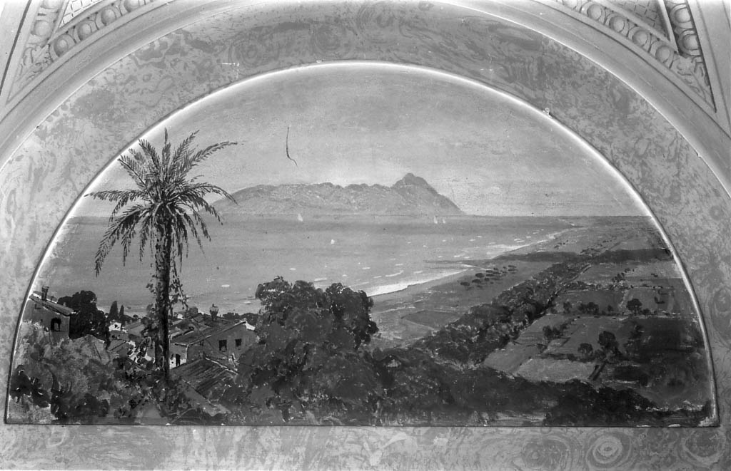 paesaggio costiero (dipinto) di Coleman Enrico (sec. XIX)