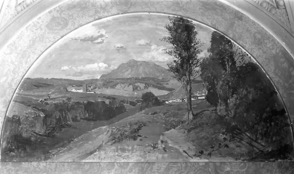 paesaggio (dipinto) di Coleman Enrico (sec. XIX)