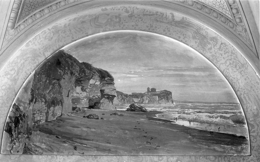 paesaggio marino (dipinto) di Coleman Enrico (sec. XIX)