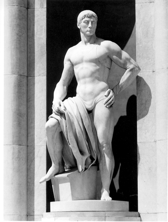 atleta (scultura) - ambito romano (sec. XX)