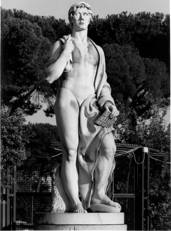 musico (scultura) di Bellini Aroldo (sec. XX)