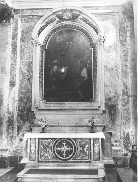 altare, elemento d'insieme di Barigioni Filippo (sec. XVIII)