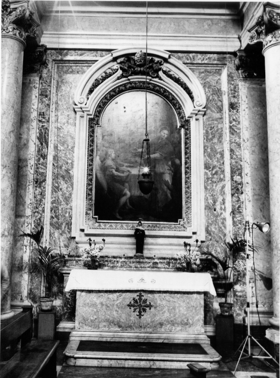 altare, complesso decorativo di Barigioni Filippo (sec. XVIII)