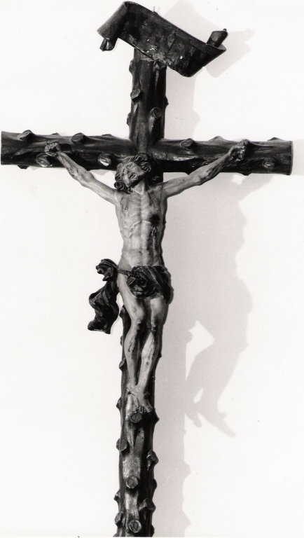 Cristo crocifisso (crocifisso) - ambito laziale (sec. XVII)