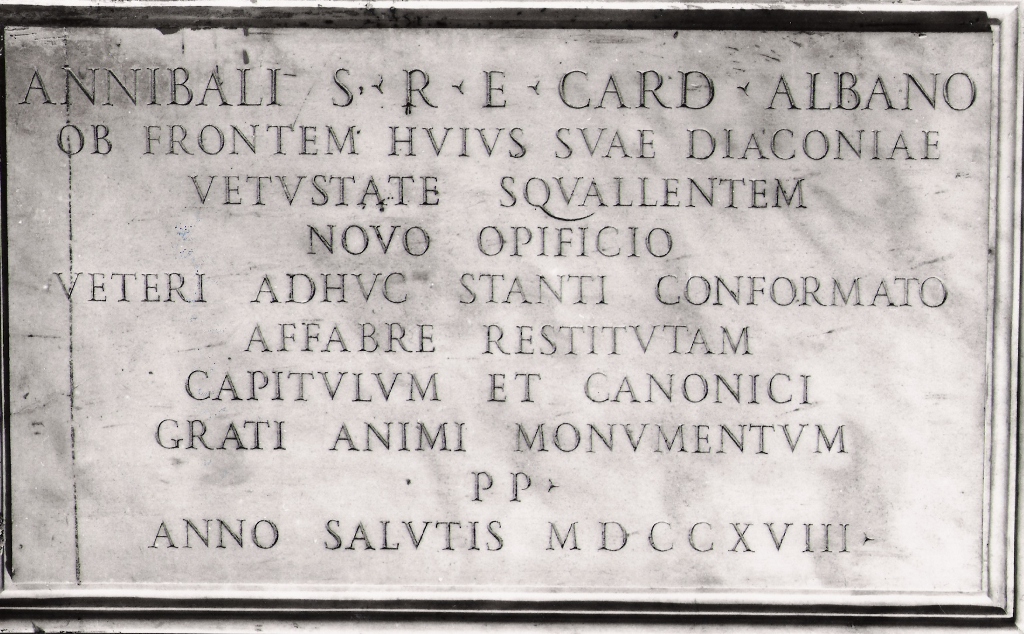 motivi decorativi (pluteo) - ambito greco-costantinopolitano (sec. VI, sec. XVIII)