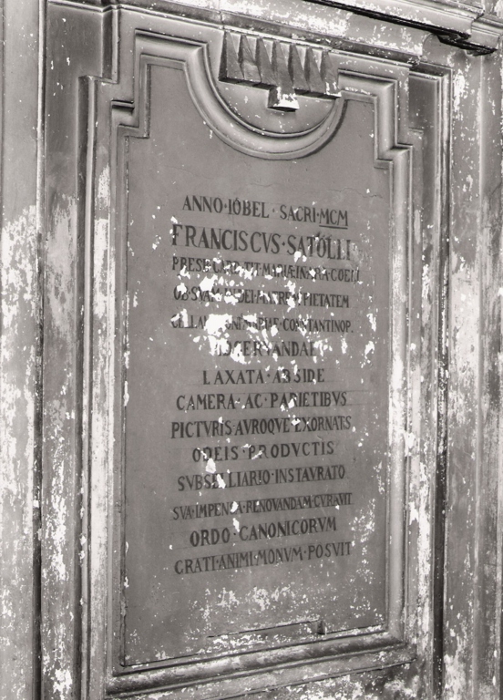 lapide commemorativa - ambito italiano (sec. XX)