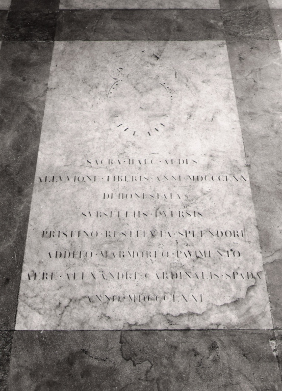 lapide commemorativa - ambito italiano (sec. XIX)