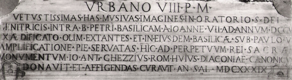 lapide commemorativa - ambito italiano (sec. XVII)