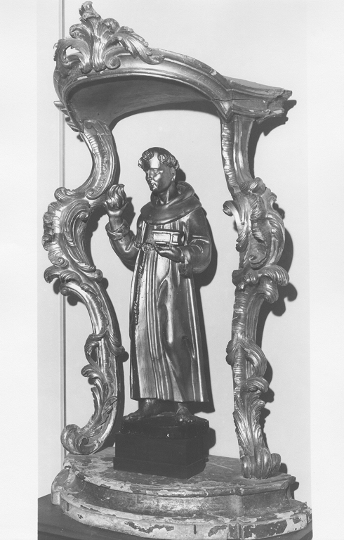 Sant'Antonio da Padova (statua) - ambito italiano (fine/inizio secc. XV/ XVI)