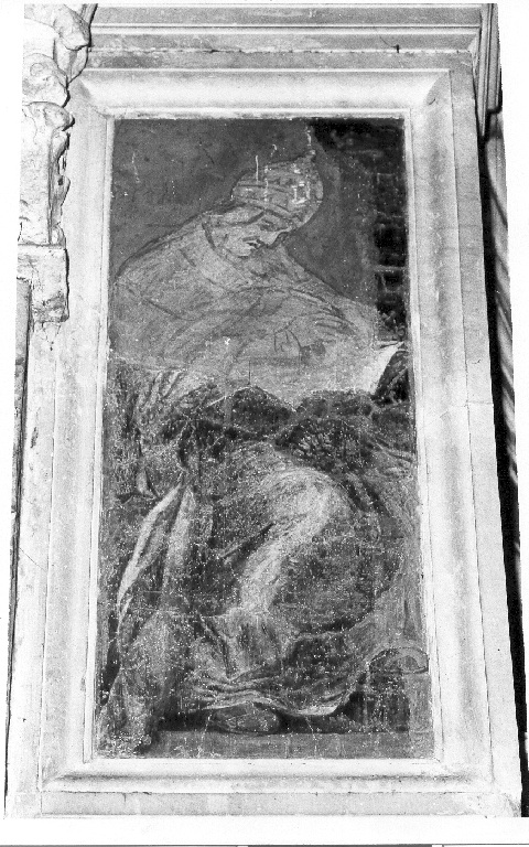 Sant'Agostino (dipinto) di Vasari Giorgio (cerchia) (sec. XVI)