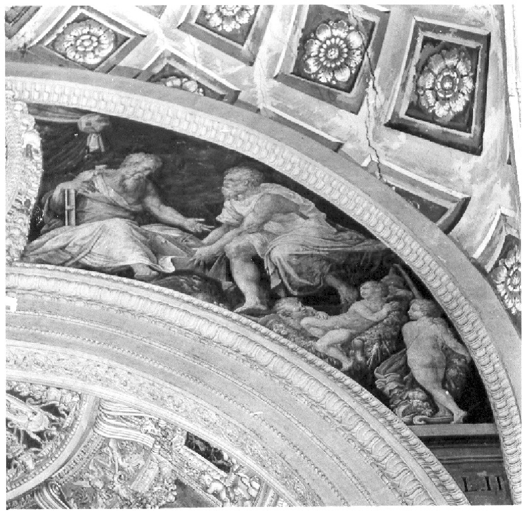 evangelisti (dipinto) di Vasari Giorgio (cerchia) (sec. XVI)