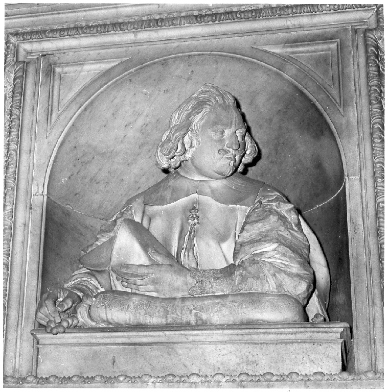 busto maschile (busto) di Bolgi Andrea detto Carrarino (sec. XVII)